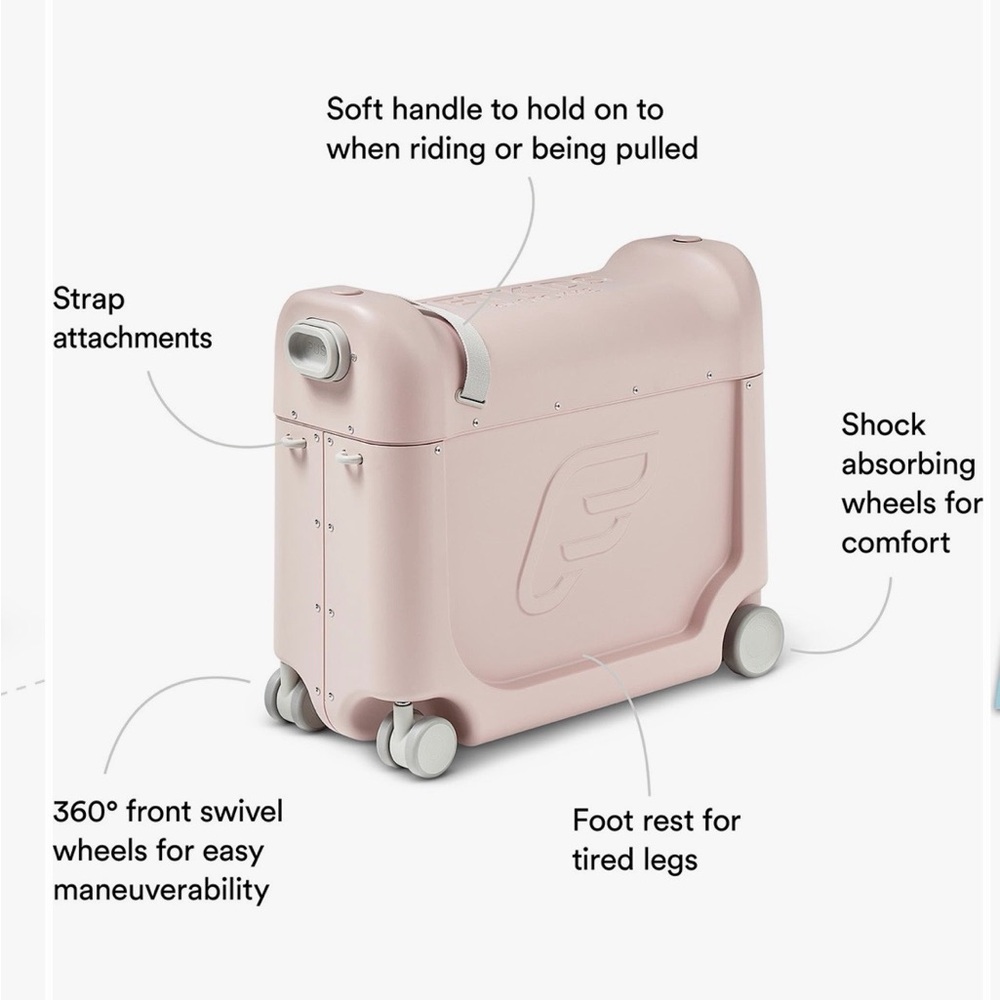 Stokke Kids Ride-On Luggage in Dusty Olive NWT - Picture 4 of 13
